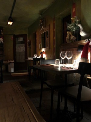 Il ristorante Aosta dell'Oca