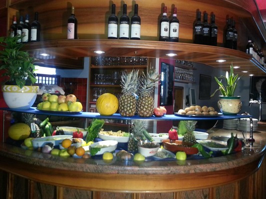 Il ristorante Aosta Break House