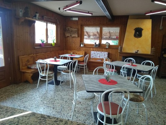 The common areas Restaurant and Pizza La Pineta