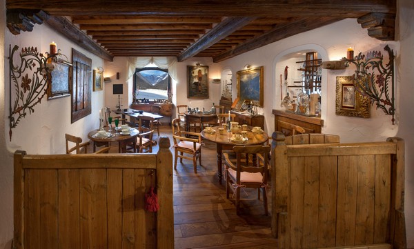Il ristorante Cogne (Gran Paradiso) Le Petit Bellevue