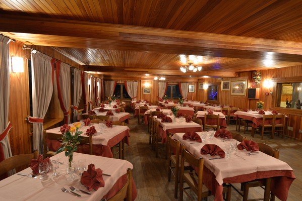 Il ristorante Cogne (Gran Paradiso) Belvedere