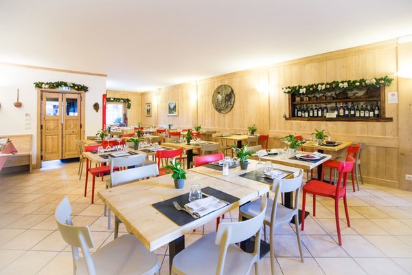 Das Restaurant Cogne (Gran Paradiso) La Barme