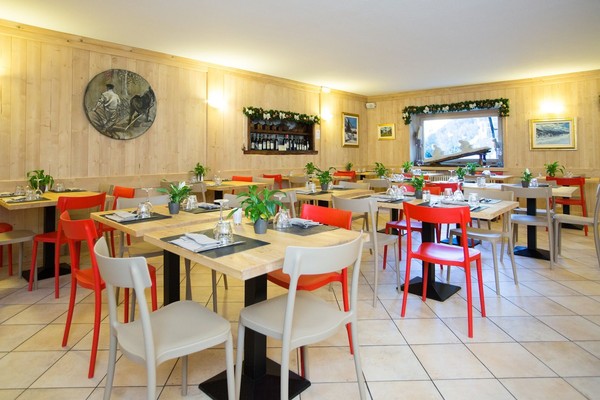 Il ristorante Cogne (Gran Paradiso) La Barme
