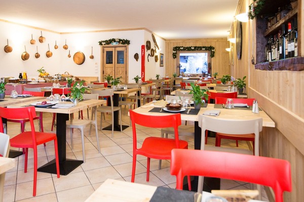 Il ristorante Cogne (Gran Paradiso) La Barme