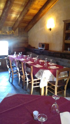 Il ristorante Cogne (Gran Paradiso) Lou Talapen
