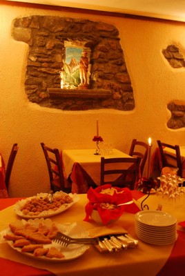 Il ristorante Courmayeur (Monte Bianco) Des Glaciers