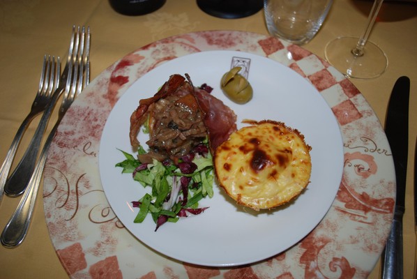 Il ristorante Courmayeur (Monte Bianco) Des Glaciers