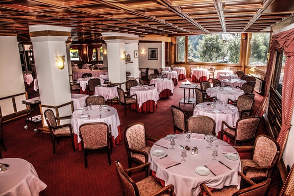 Il ristorante Courmayeur (Monte Bianco) Pavillon