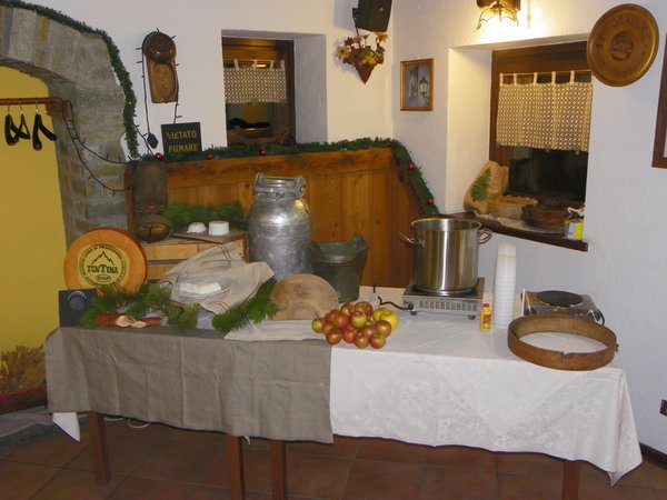Il ristorante La Thuile (Monte Bianco) Les Granges