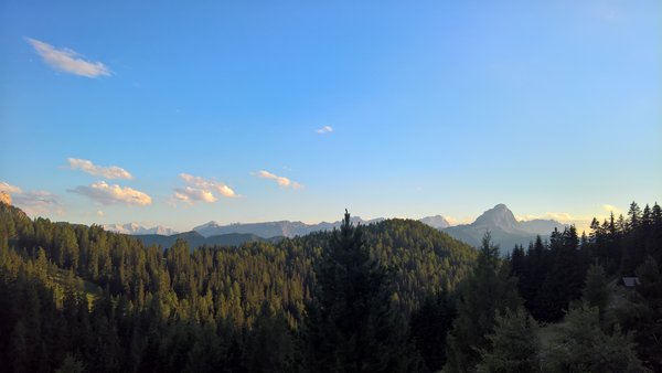 Panorama Passo Furcia (San Vigilio di Marebbe)