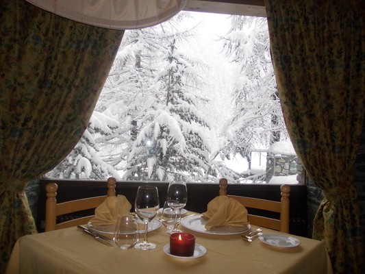 Il ristorante Breuil-Cervinia (Monte Cervino) Chalet Valdotain