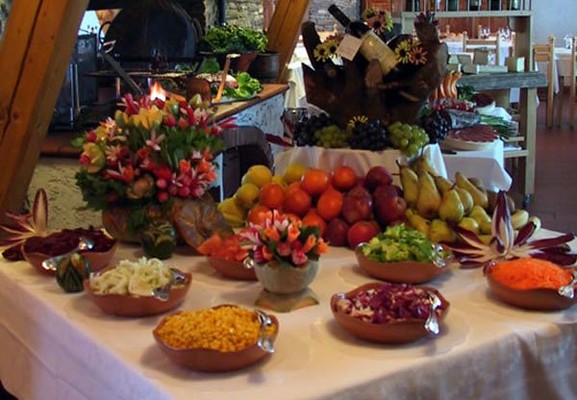 Il ristorante Breuil-Cervinia (Monte Cervino) Chalet Valdotain