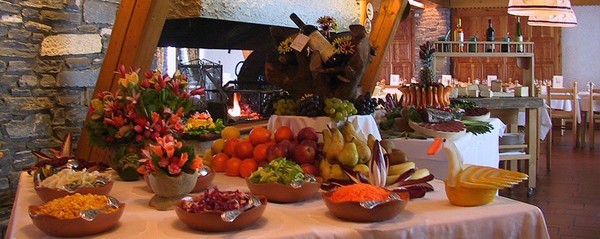 Il ristorante Breuil-Cervinia (Monte Cervino) Chalet Valdotain
