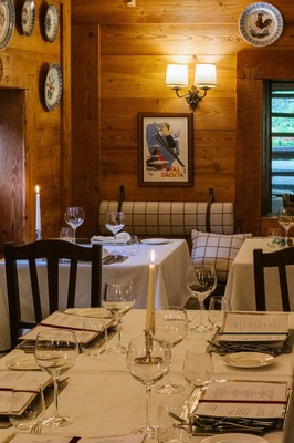 The restaurant Champoluc/Ayas/Antagnod (Monte Rosa) Lo Pejo