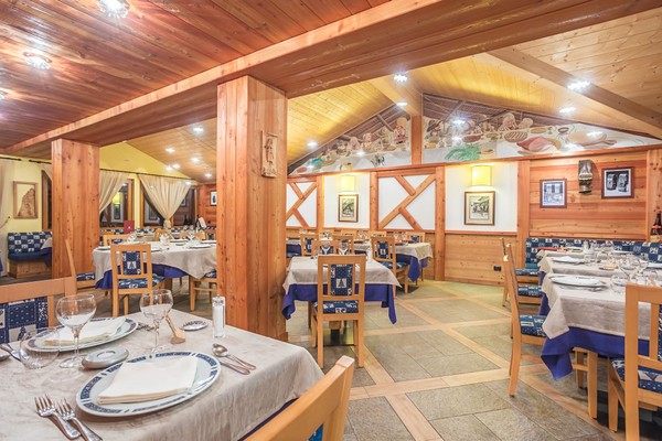 Il ristorante Gressoney-La-Trinité (Monte Rosa) Lo Scoiattolo