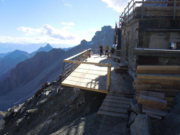 Sommer Präsentationsbild Berghütte mit Zimmern Guide Val D'Ayas al Lambronecca
