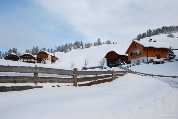 Photo exteriors in winter Maso Arslada