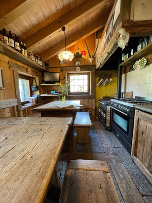 Foto della cucina Dortoir Alpino Lo Refuge dey Fond