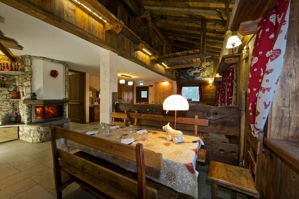 Das Restaurant Saint-Pierre (Gran Paradiso) Mont Fallere