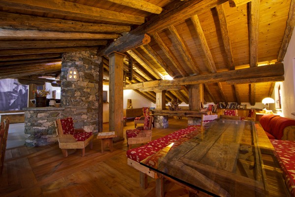 Das Restaurant Saint-Pierre (Gran Paradiso) Mont Fallere