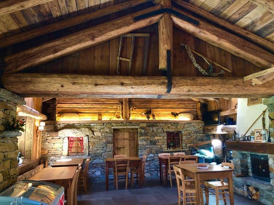 Das Restaurant Valsavarenche (Gran Paradiso) Tetras Lyre