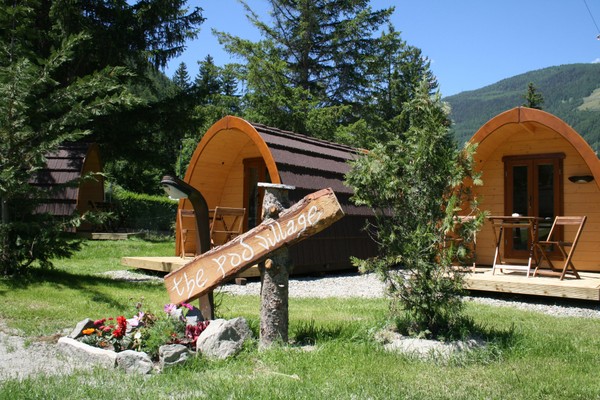 Foto Außenansicht Camping Tunnel International