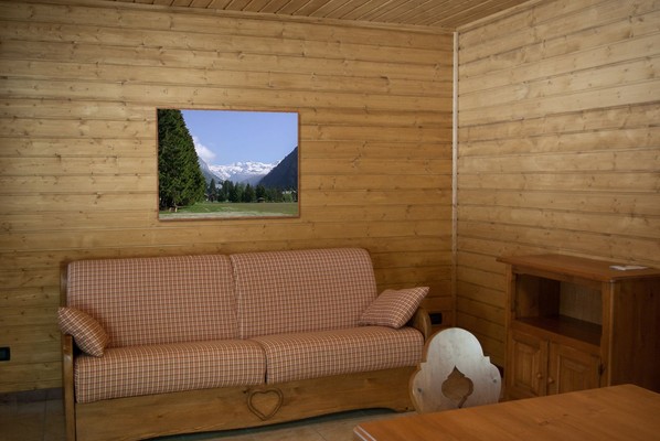 Der Wohnraum Campingplatz Margherita