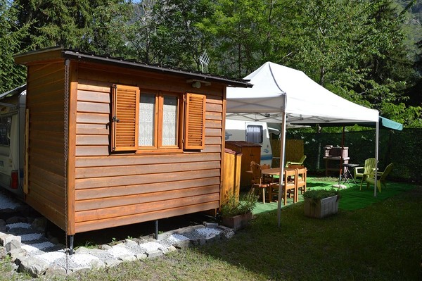 Foto Außenansicht Campingplatz Du Parc