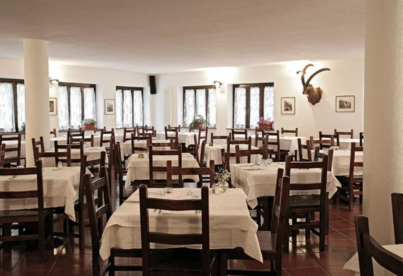 Das Restaurant Valsavarenche (Gran Paradiso) Grivola