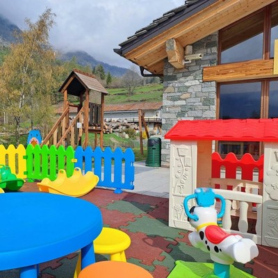 Foto vom Kinderspielplatz