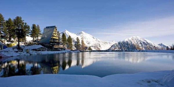 La posizione Rifugio Casa Capriata - Carlo Mollino Gressoney-Saint-Jean (Monte Rosa)