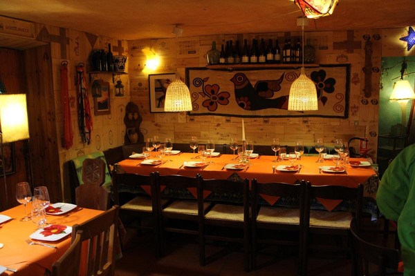 Il ristorante Courmayeur (Monte Bianco) Chiecco