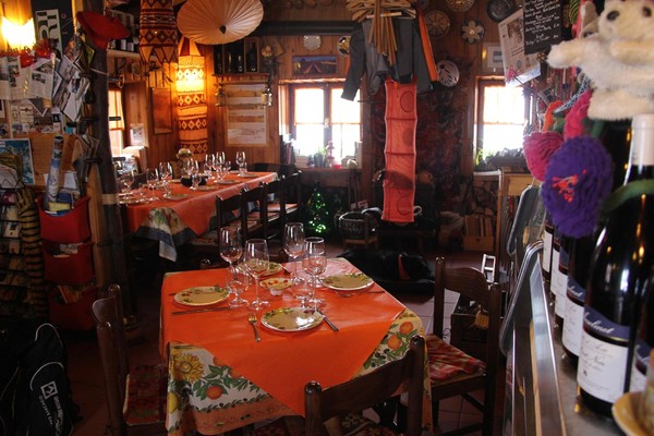 Il ristorante Courmayeur (Monte Bianco) Chiecco