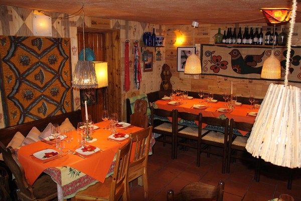 Il ristorante Courmayeur (Monte Bianco) Chiecco