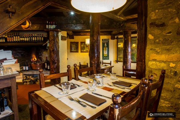 Das Restaurant Courmayeur (Monte Bianco) Chateau Branlant