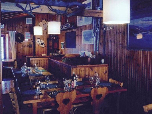 Das Restaurant Courmayeur (Monte Bianco) Alpetta
