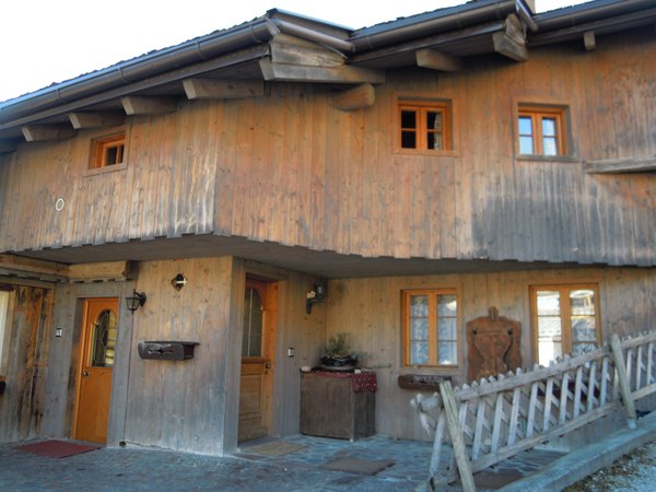 Foto esterno in estate Ciasa Larcionè Dolomites