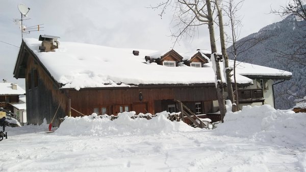 Foto invernale di presentazione Appartamenti Ciasa Larcionè Dolomites