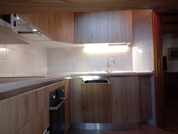 Photo of the kitchen Ciasa Larcionè Dolomites