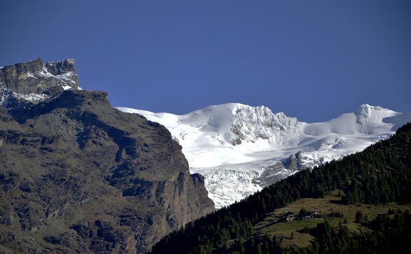 Panoramic view Champoluc/Ayas/Antagnod (Monte Rosa)