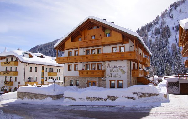 Foto invernale di presentazione Residence Baita Antlia