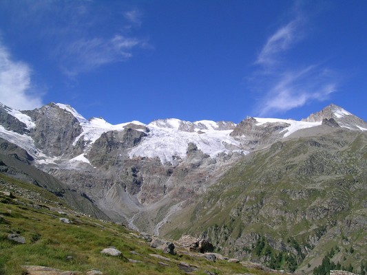 Aussicht Cogne (Gran Paradiso)