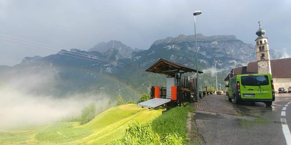 Position Zip Line San Tomaso Agordino San Tomaso Agordino