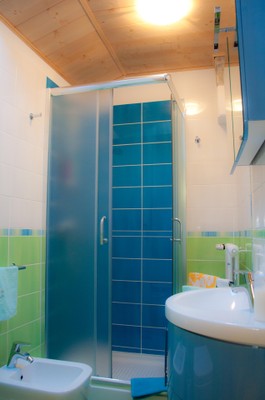 Photo of the bathroom Bed & Breakfast Profum di Bosc