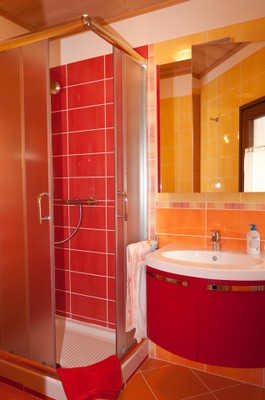 Photo of the bathroom Bed & Breakfast Profum di Bosc