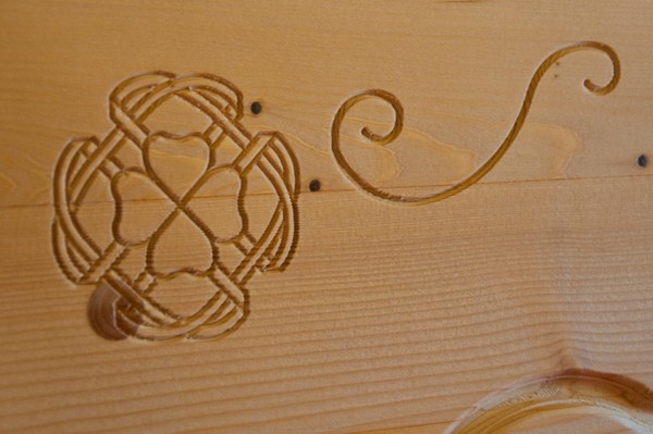 Photo of some details Profum di Bosc