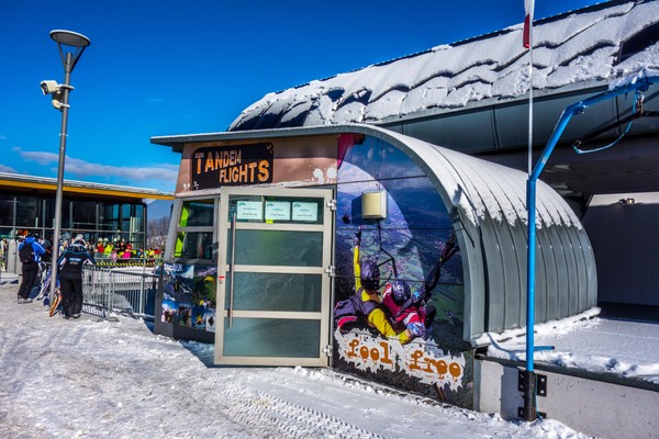Foto Außenansicht Paragliding Tandemflights Kronplatz