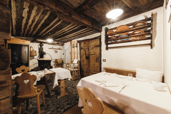 Il ristorante Livigno Camana Veglia