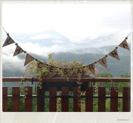 Foto vom Balkon La Cesarina