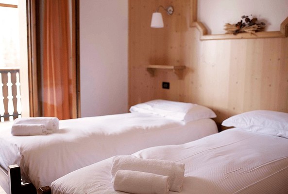 Foto vom Zimmer Hütten-Hotel Tita Piaz